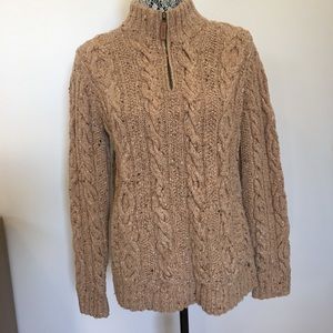 Polo Ralph Lauren wool blend 1/4 zip sweat…